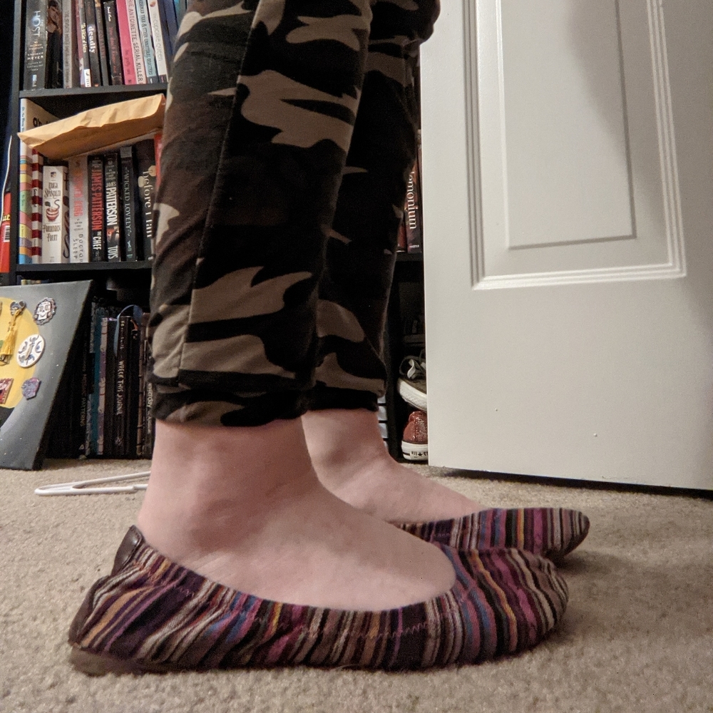 Boho style flats